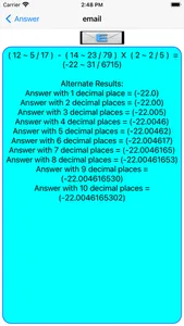 Fraction EZ Calculator screenshot 8