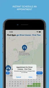 DMV NC Find Appointment screenshot 1
