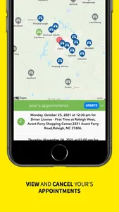 DMV NC Find Appointment screenshot 2
