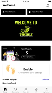 Gymzilla - Fitnotes screenshot 0