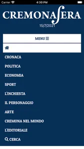 Cremona Sera screenshot 1