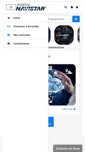 Portal Navistar® screenshot 2