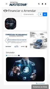 Portal Navistar® screenshot 5
