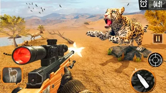 Safari Animal Hunting Sim 4x4 screenshot 2