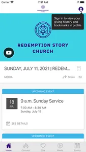 Redemption Story Church screenshot 0