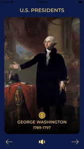 US Presidents Learning App screenshot 1