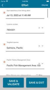 FisheriesApp2 screenshot 3