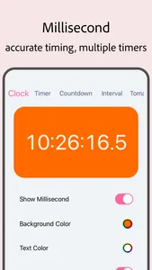 Top Clock - Floating Clock screenshot 1