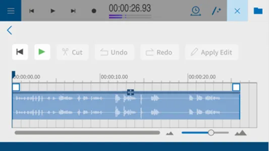 TASCAM Podcast Editor screenshot 1