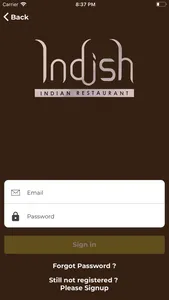 Indish Indian Restaurant screenshot 3