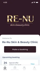 Re-Nu Skin & Beauty Clinic screenshot 0