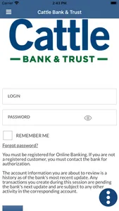 Cattle Bank and Trust Mobile screenshot 0