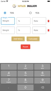 TDS Calculator: Surabi Bullion screenshot 3