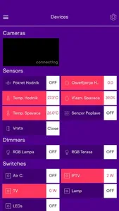 myhome - IoT screenshot 2