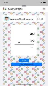 MathAthlete screenshot 3