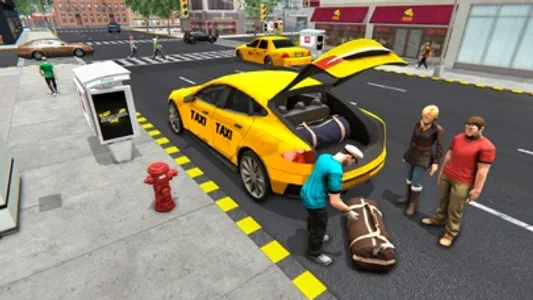 Rush Hour Yellow cab screenshot 0