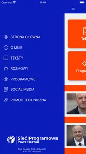 Sieć Programowa Paweł Kowal screenshot 2