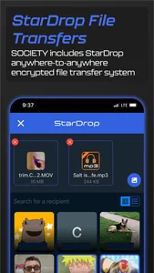 SOCIETY: Secure Social Network screenshot 1