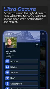 SOCIETY: Secure Social Network screenshot 4