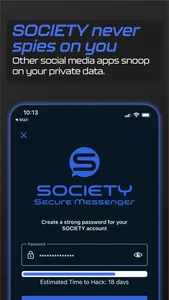 SOCIETY: Secure Social Network screenshot 5