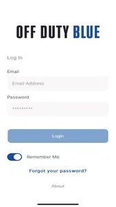Off Duty Blue Officer App screenshot 0