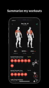 Fleek - Workout Tracker, Log screenshot 6