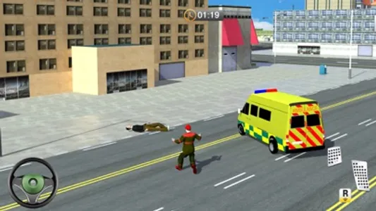 911 Ambulance Rescue Simulator screenshot 0