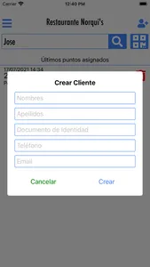 Fidelizacion de Clientes screenshot 1