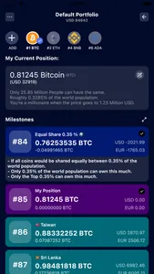 Crypto500 Flip & Milestones screenshot 1