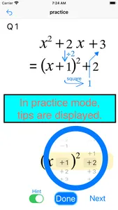 CompSquare(Math Drills) screenshot 1