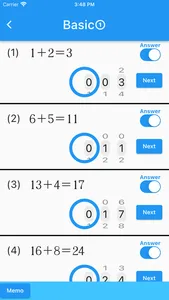 MathDrills(Math Drills) screenshot 1