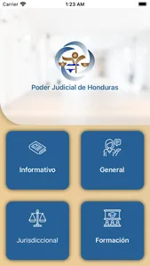 Poder Judicial de Honduras screenshot 0