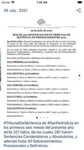 Poder Judicial de Honduras screenshot 5