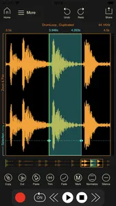 Wavebox Audio Editor screenshot 0