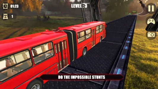 Impossible Sky Bus Trailer 3D screenshot 2