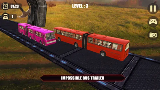 Impossible Sky Bus Trailer 3D screenshot 5