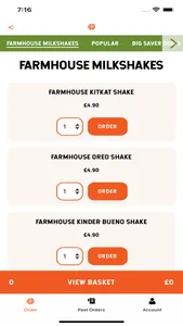 Farmhouse Pizza Ordering screenshot 3