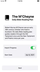 The M'Cheyne Plan screenshot 0