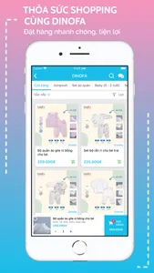 Dinofa - Đồ sơ sinh cao cấp screenshot 2