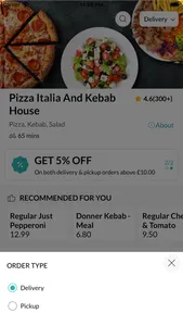 Pizza Italia And Kebab House screenshot 4