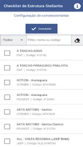 Checklist Estrutura Stellantis screenshot 2