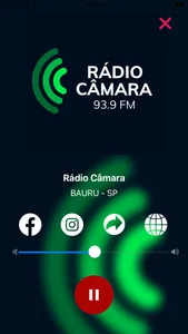 Rádio Câmara Bauru 93,9 Mhz screenshot 1