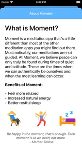 Moment - Meditation screenshot 2