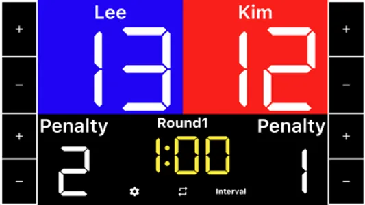 Taekwondo Scoreboard screenshot 1