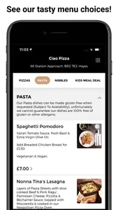 Ciao Pizza UK screenshot 1