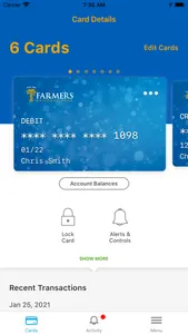 Farmers Card Manager screenshot 1