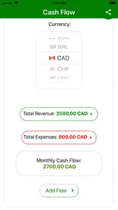 Cash Flow - Simple Finance screenshot 0