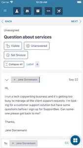 SupportBee screenshot 1