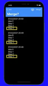 MergeNote screenshot 2