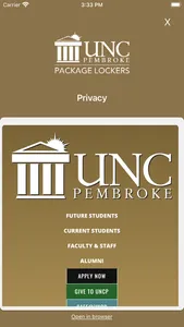 UNCP Smart Lockers screenshot 4